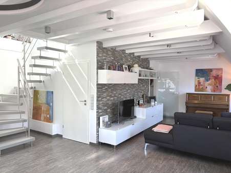 Wohnzimmer Wohnzimmer - Maisonette-Wohnung in 74211 Leingarten mit 130m² kaufen