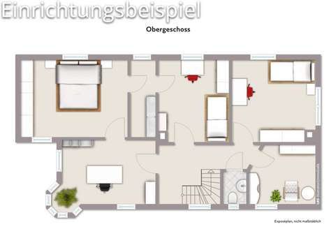02 Obergeschoss 02 Obergeschoss - Zweifamilienhaus in 76571 Gaggenau mit 184m² kaufen