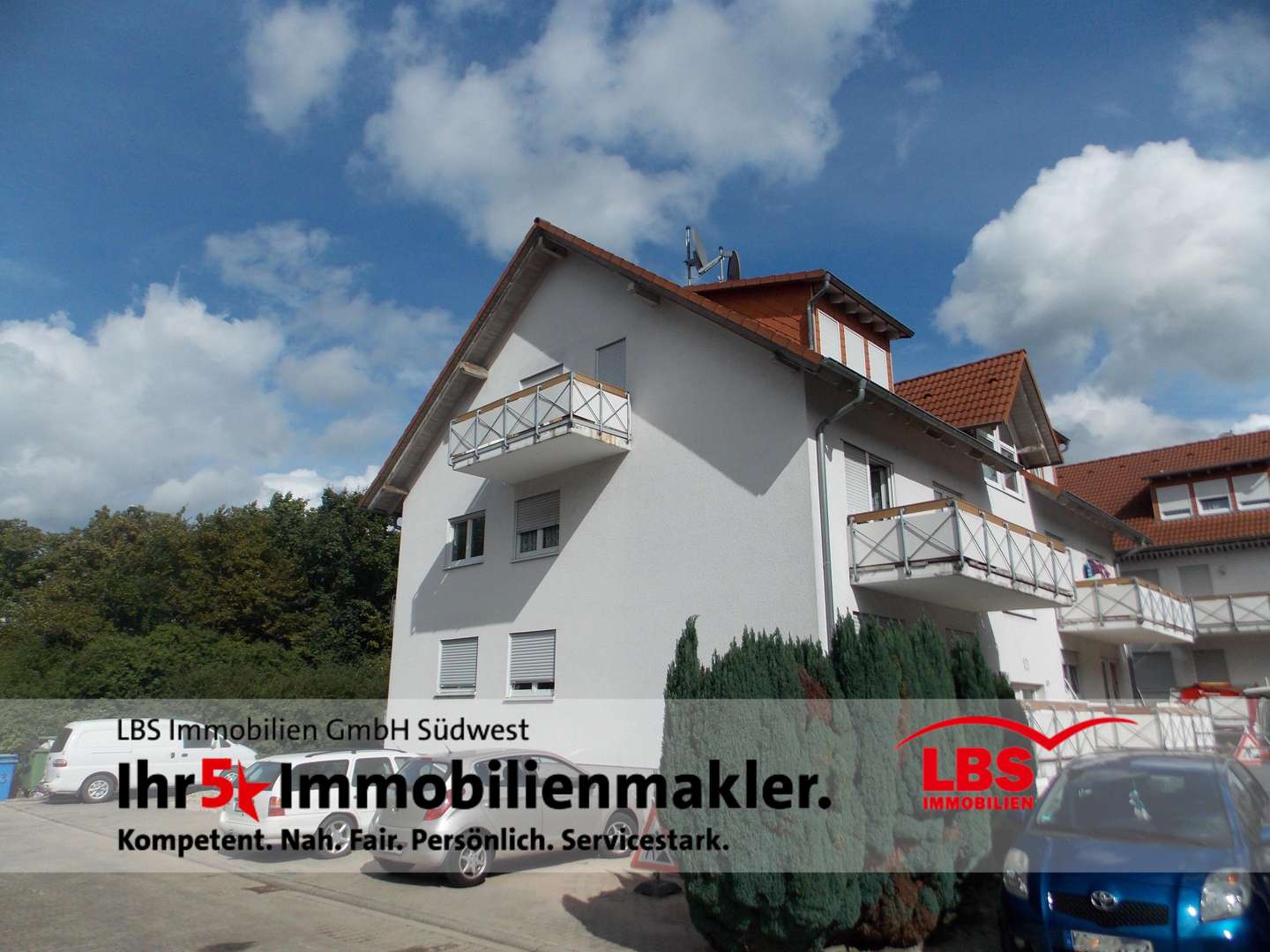 Außenansicht - Etagenwohnung in 76669 Bad Schönborn mit 40m² kaufen