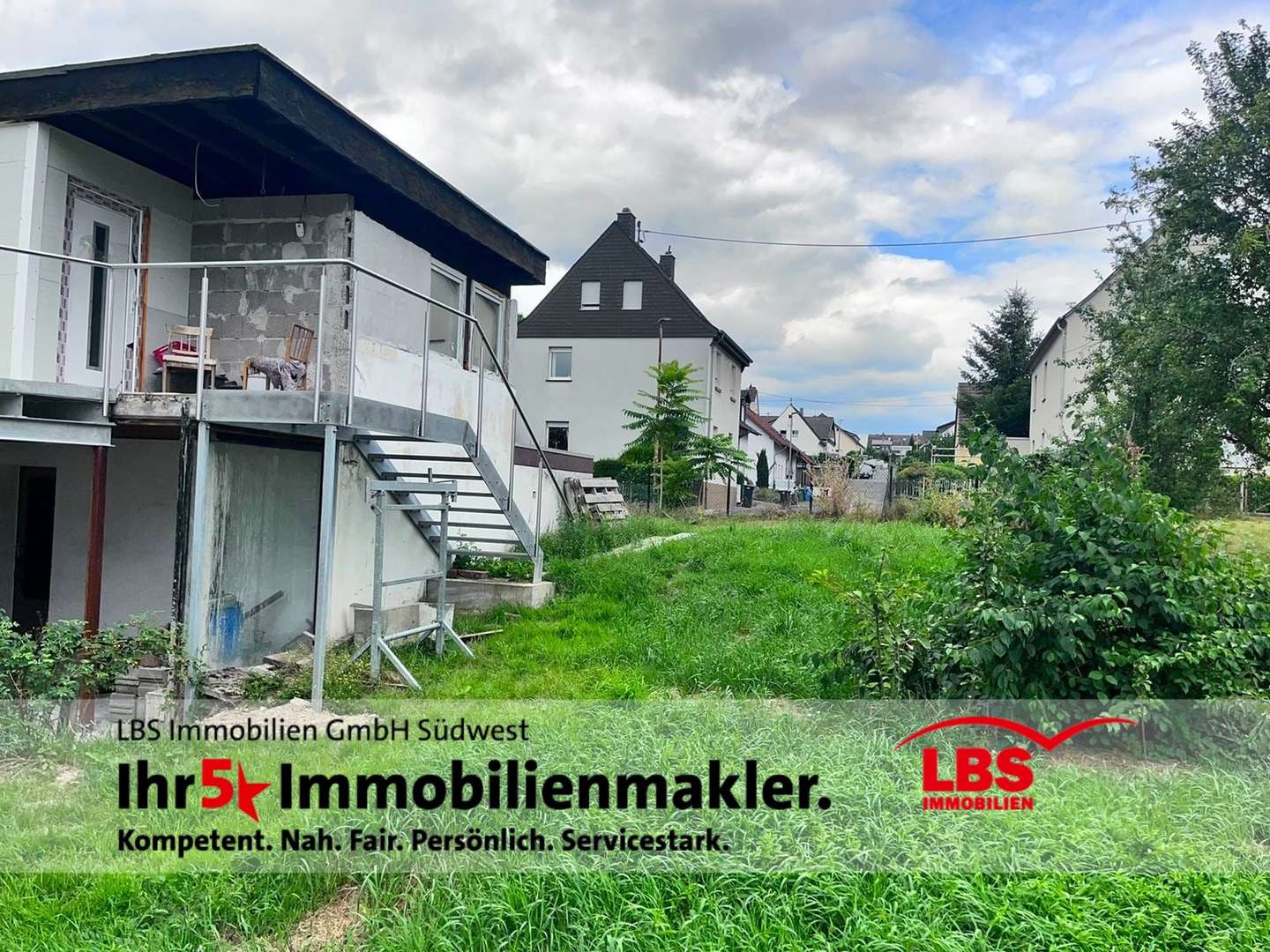 Gartenseite  - Mehrfamilienhaus in 56567 Neuwied mit 300m² kaufen