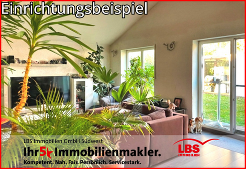 Anbau 2013 Wohnzimmer - Bungalow in 68219 Mannheim mit 120m² kaufen