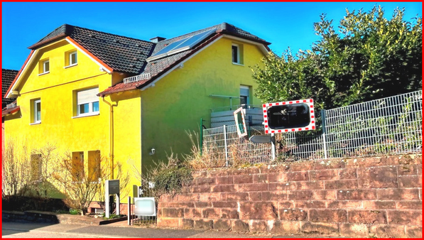 Hausfassade Hausfassade - Doppelhaushälfte in 69412 Eberbach mit 168m² als Kapitalanlage kaufen