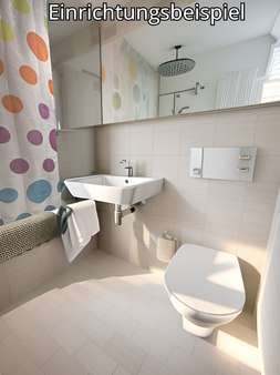 Badezimmer - Etagenwohnung in 68519 Viernheim mit 69m² kaufen