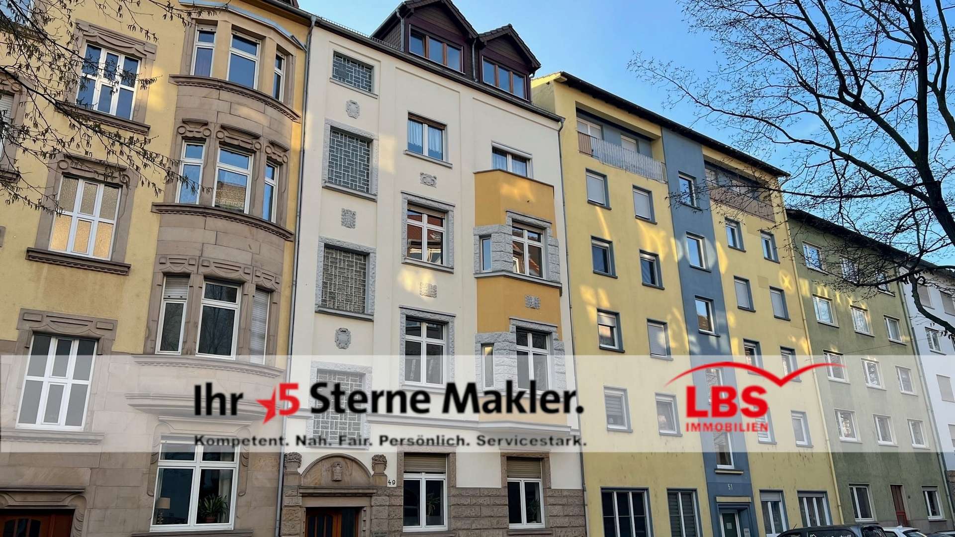 Hausansicht - Etagenwohnung in 67061 Ludwigshafen mit 104m² kaufen