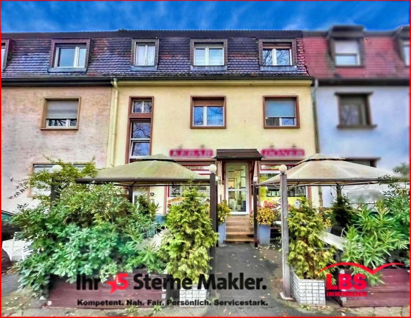 Hausfassade - Wohn- / Geschäftshaus in 68309 Mannheim mit 290m² als Kapitalanlage kaufen