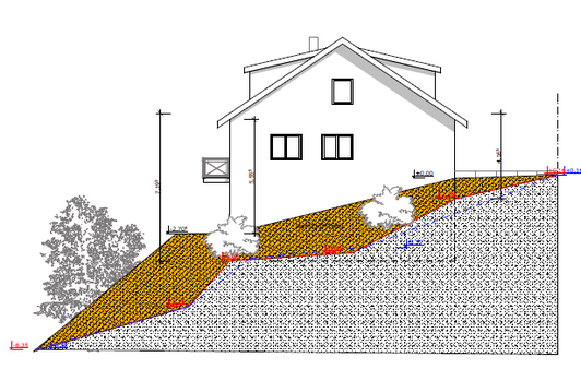 Seitenansicht Ost - Grundstück in 69483 Wald-Michelbach mit 998m² kaufen