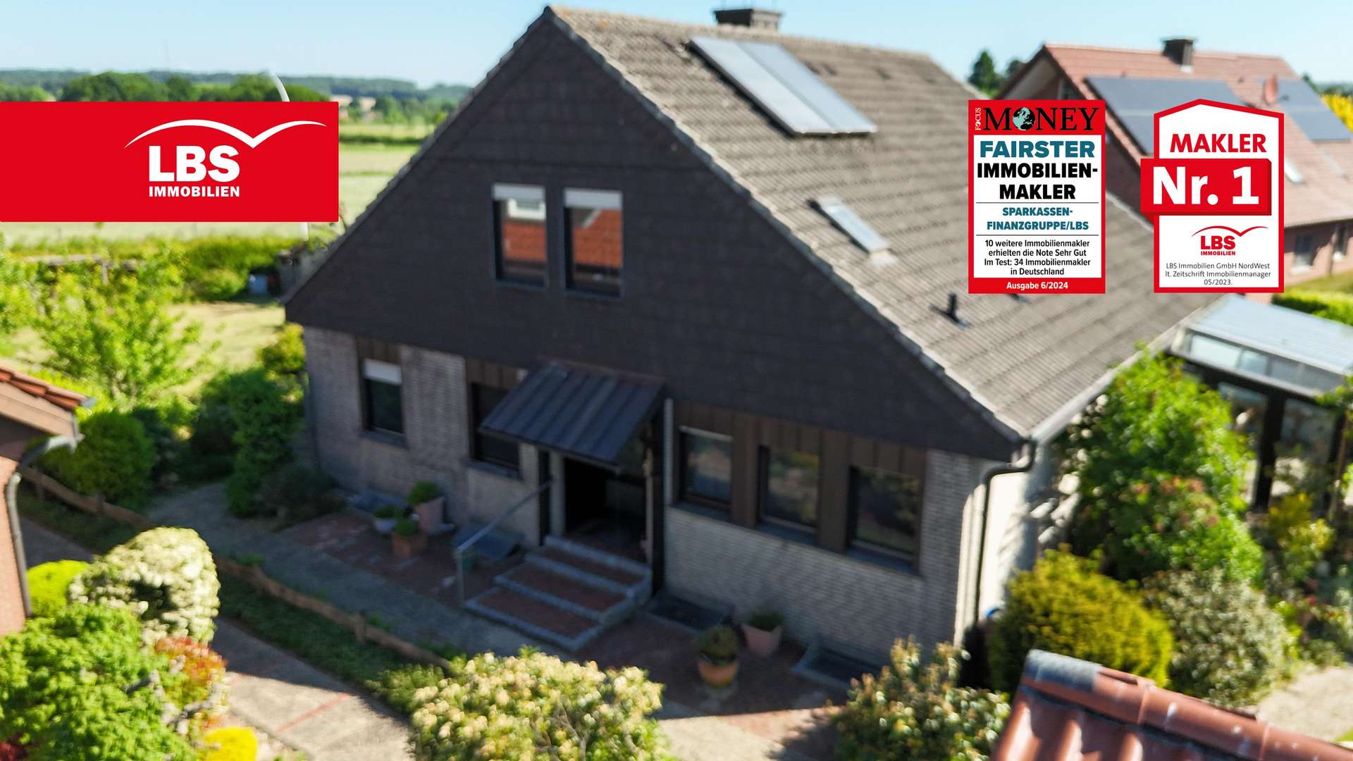 Seitenansicht - Fertighaus in 48301 Nottuln mit 165m² kaufen