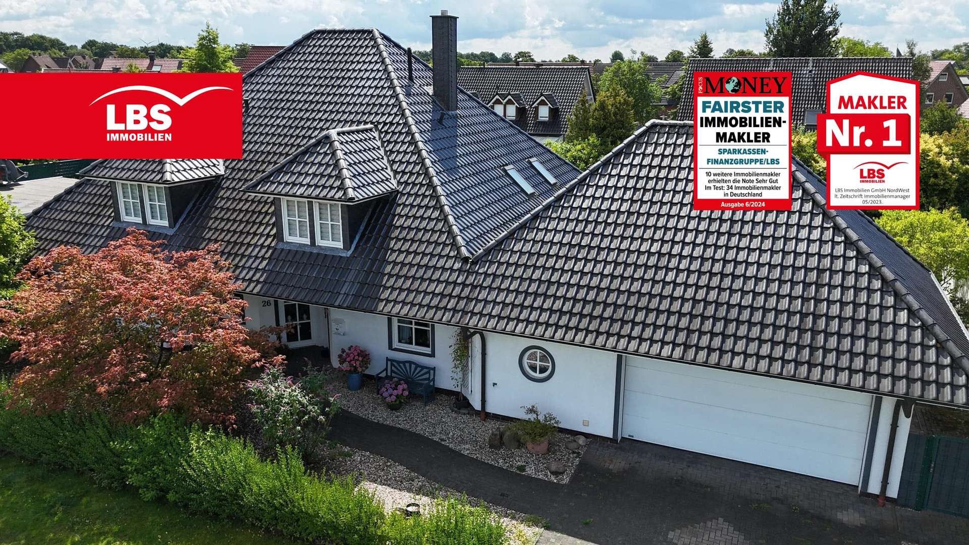 Straßenansicht - Einfamilienhaus in 48712 Gescher mit 266m² kaufen