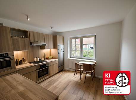 Küche - Doppelhaushälfte in 26532 Großheide mit 95m² kaufen