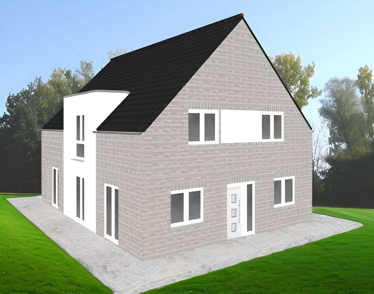 Ansicht Ansicht - Einfamilienhaus in 48653 Coesfeld mit 161m² kaufen