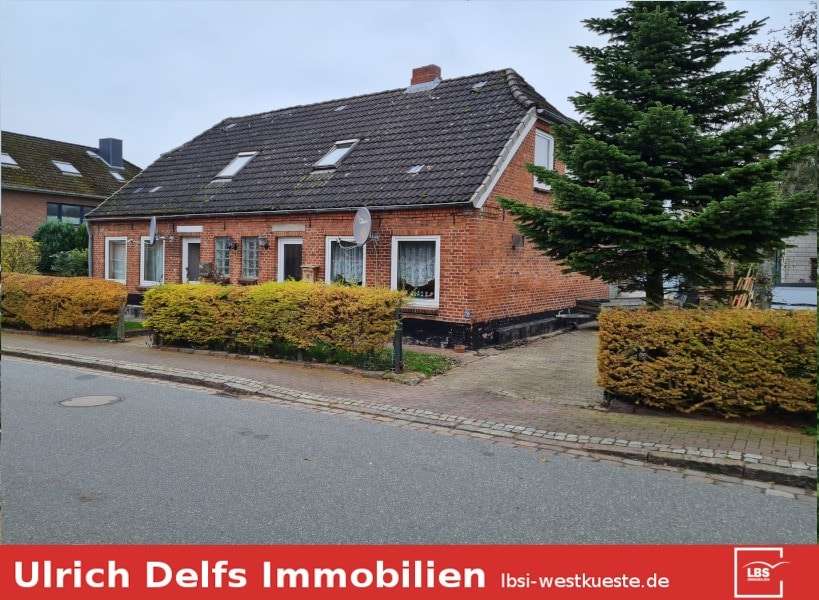 Titelbild - Zweifamilienhaus in 25876 Schwabstedt mit 120m² günstig kaufen