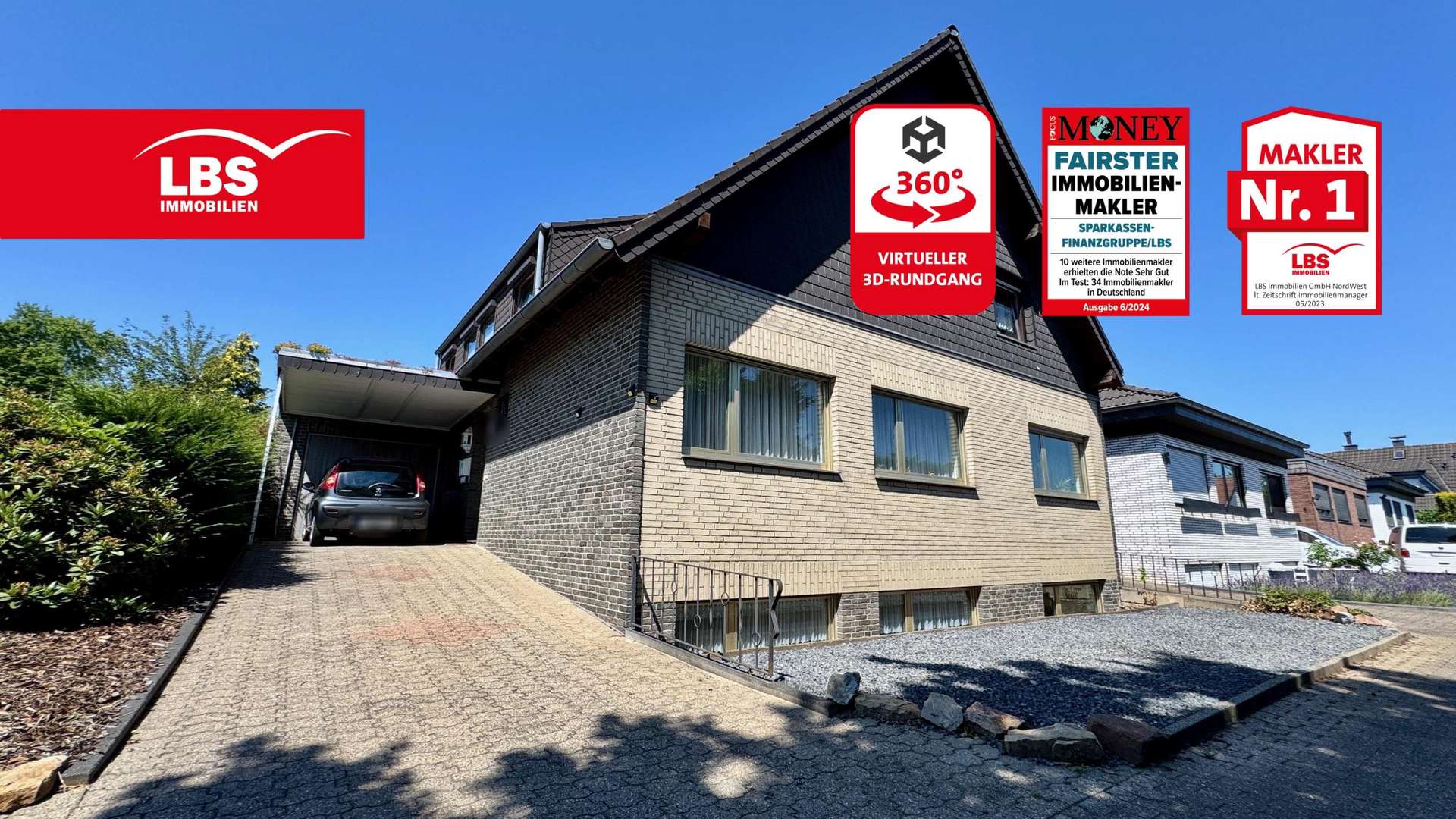 Straßenansicht Straßenansicht - Zweifamilienhaus in 47802 Krefeld mit 220m² kaufen