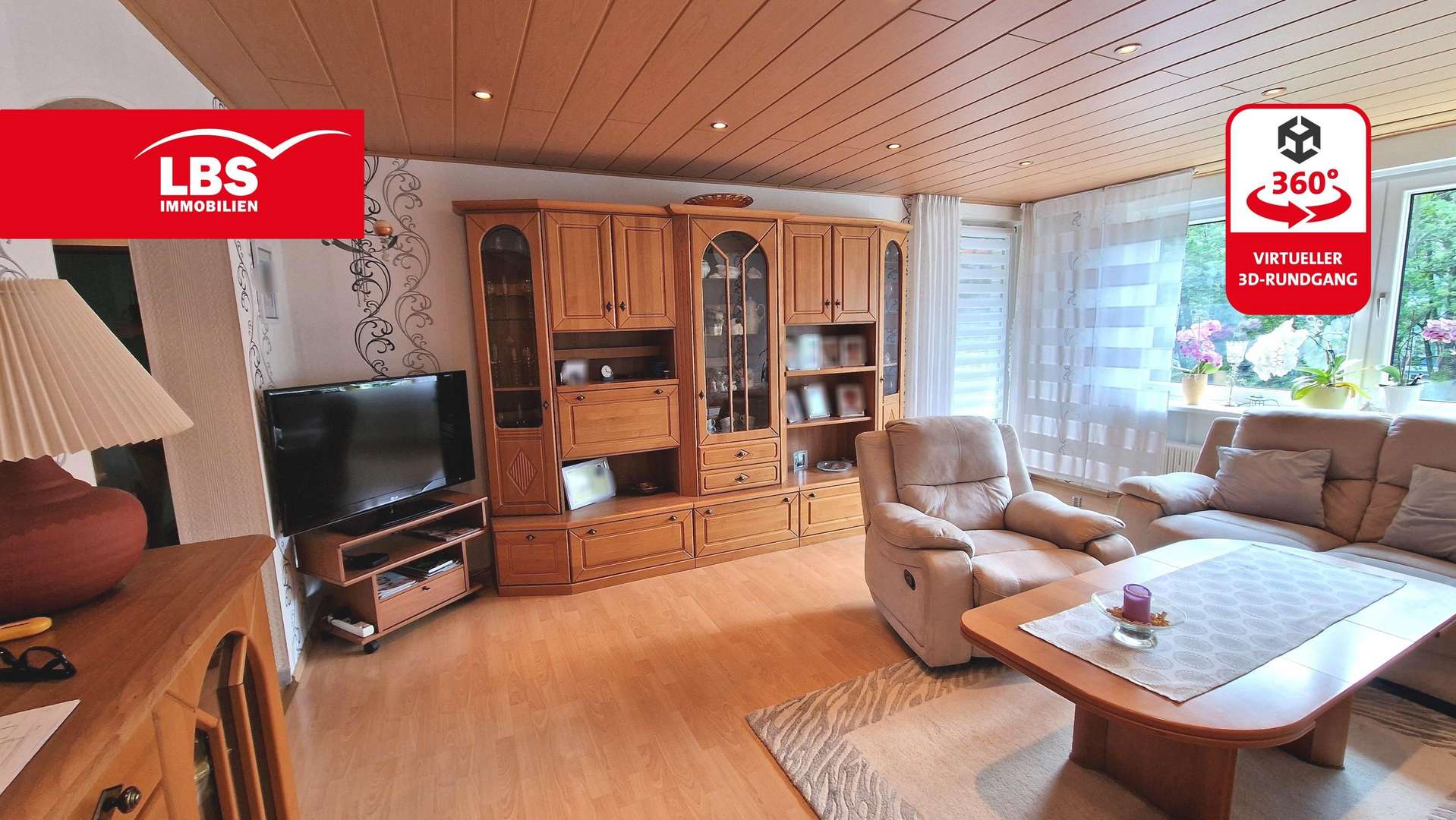 Wohnzimmer - Etagenwohnung in 46539 Dinslaken mit 93m² kaufen