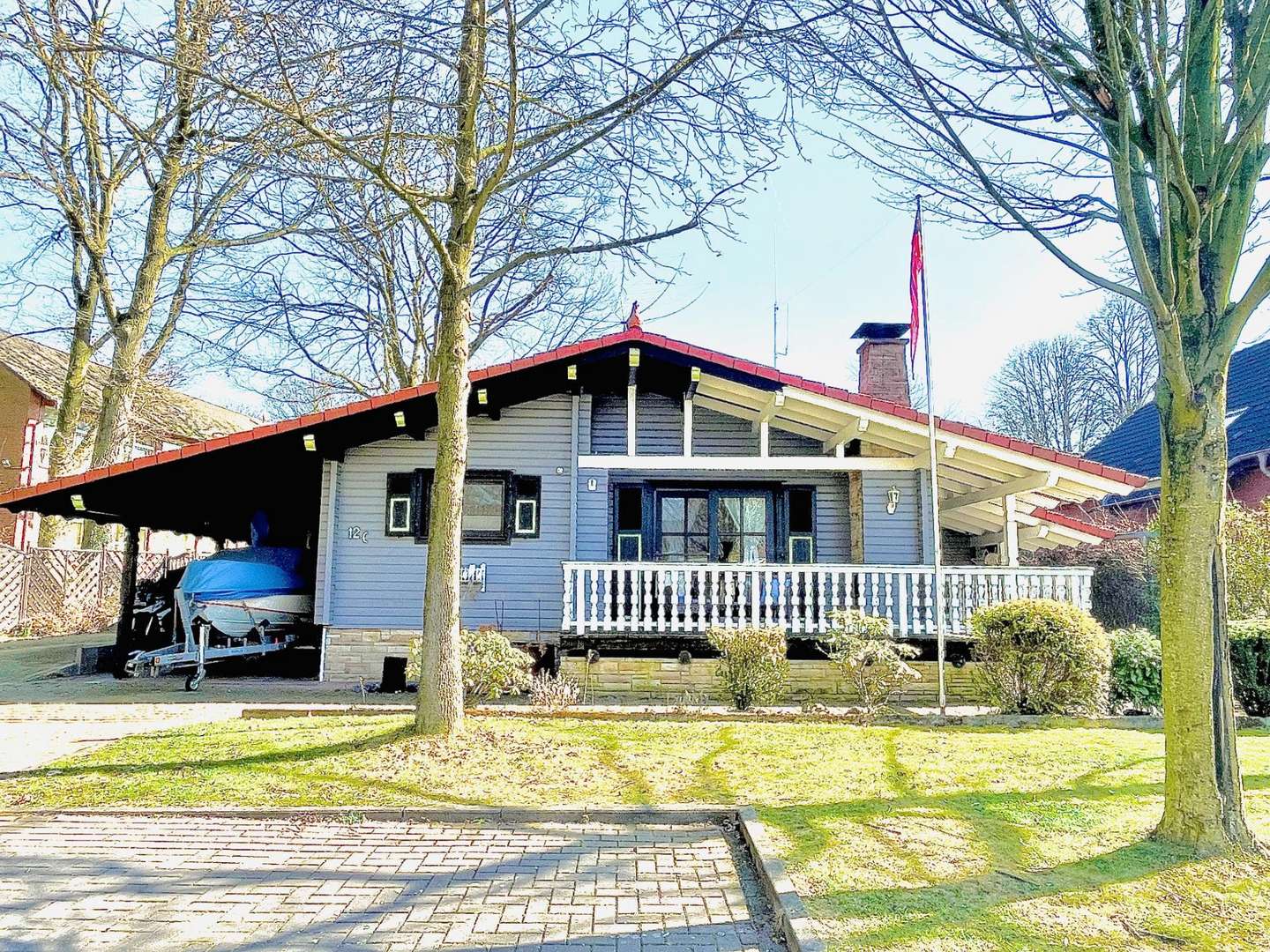 Ansicht Front - Einfamilienhaus in 46499 Hamminkeln mit 87m² kaufen