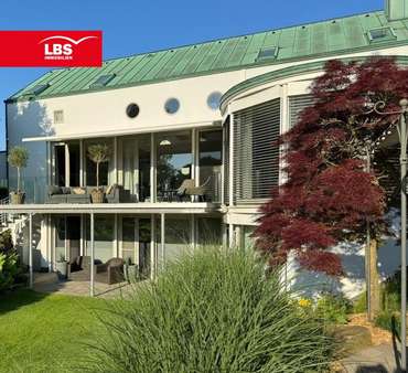 Gartenansicht Sommer Gartenansicht Sommer - Einfamilienhaus in 48431 Rheine mit 235m² kaufen