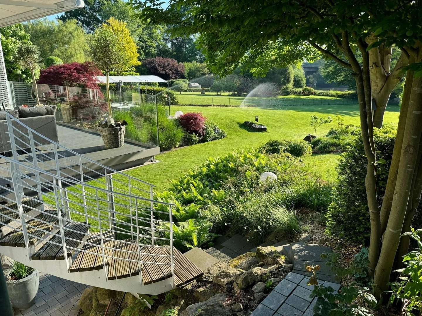Garten Blick - Einfamilienhaus in 48431 Rheine mit 235m² kaufen