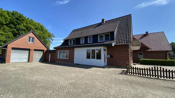 Große Dopparage + viel Fläche - Einfamilienhaus in 49509 Recke mit 151m² kaufen