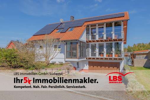 Ansicht - Zweifamilienhaus in 79843 Löffingen mit 242m² kaufen