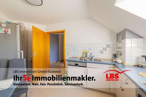 Küche - Dachgeschosswohnung in 79312 Emmendingen mit 68m² kaufen