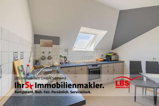 Küche - Dachgeschosswohnung in 79312 Emmendingen mit 68m² kaufen