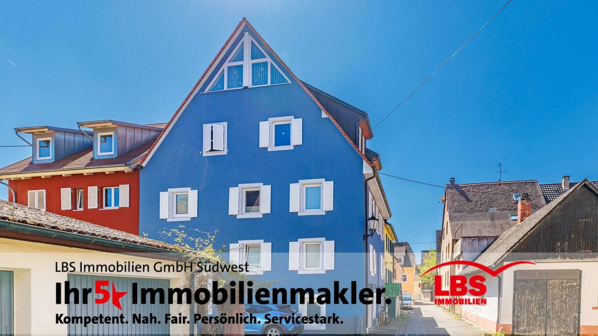 Außenansicht Nord - Maisonette-Wohnung in 79341 Kenzingen mit 96m² kaufen