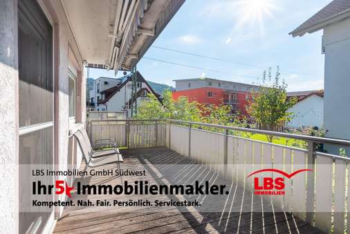 Balkon - EG (Süd) Balkon - EG (Süd) - Zweifamilienhaus in 79183 Waldkirch mit 145m² kaufen