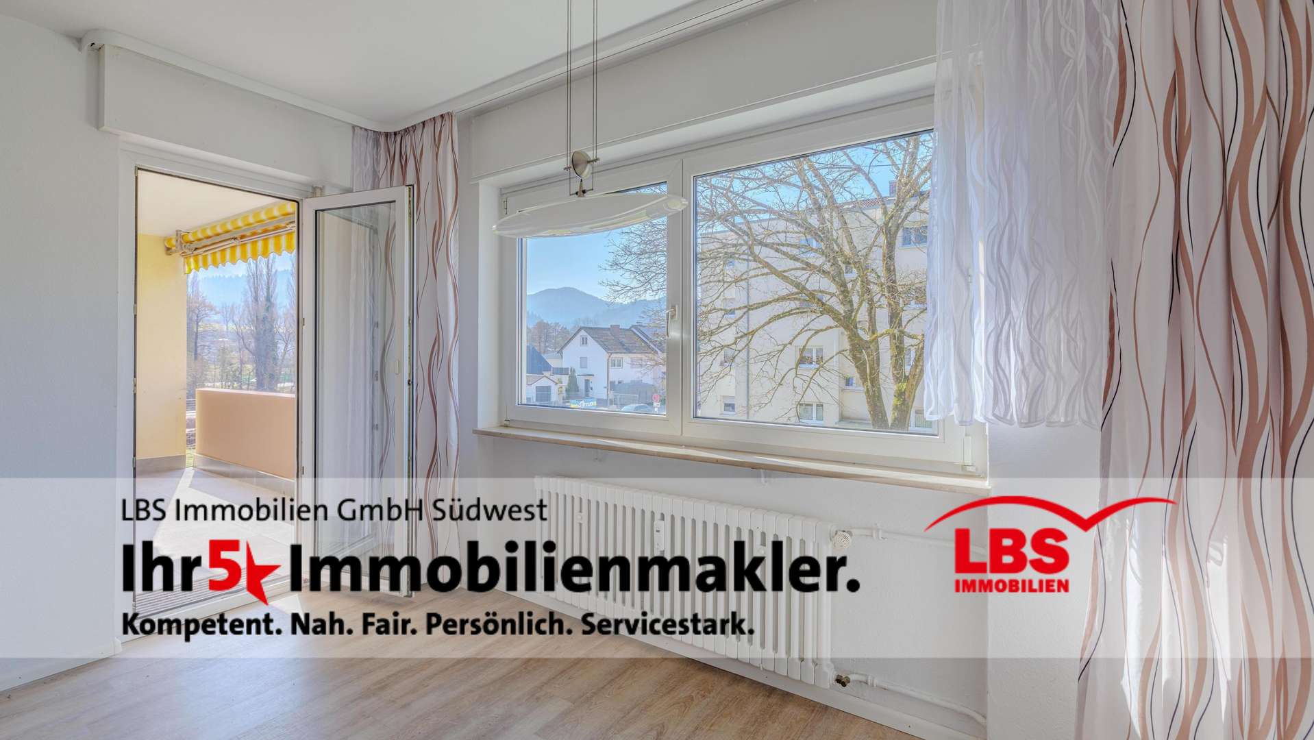 Wohnzimmer Wohnzimmer - Etagenwohnung in 79183 Waldkirch mit 73m² kaufen