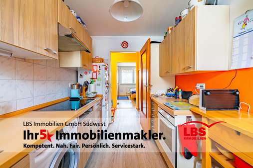 Küche - Etagenwohnung in 79110 Freiburg mit 76m² kaufen