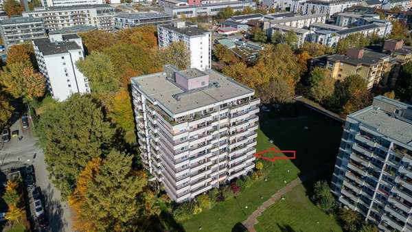 Luftbild 2.OG links - Etagenwohnung in 78467 Konstanz mit 102m² kaufen