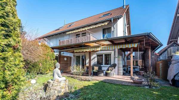 Garten / Terrasse Garten / Terrasse - Doppelhaushälfte in 88696 Owingen mit 141m² kaufen