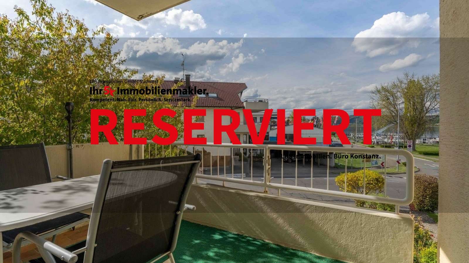 Balkon mit Hafenblick - Appartement in 78465 Konstanz mit 34m² kaufen