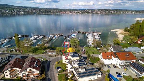 Luftbild (Pfeil) Luftbild (Pfeil) - Appartement in 78465 Konstanz mit 34m² kaufen