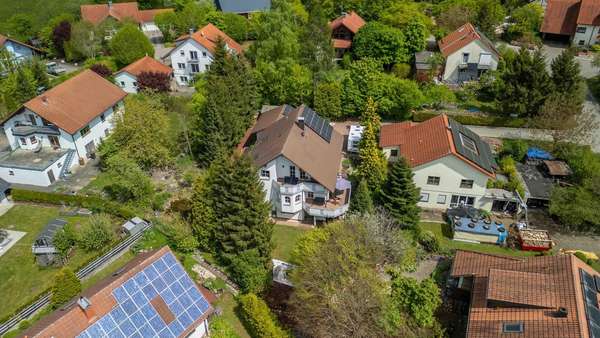 Luftbild - Einfamilienhaus in 72477 Schwenningen mit 220m² kaufen