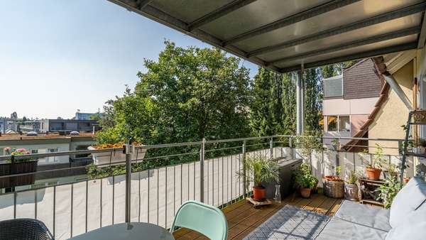 Balkon (West-Ausrichtung) Balkon (West-Ausrichtung) - Etagenwohnung in 78462 Konstanz mit 73m² kaufen