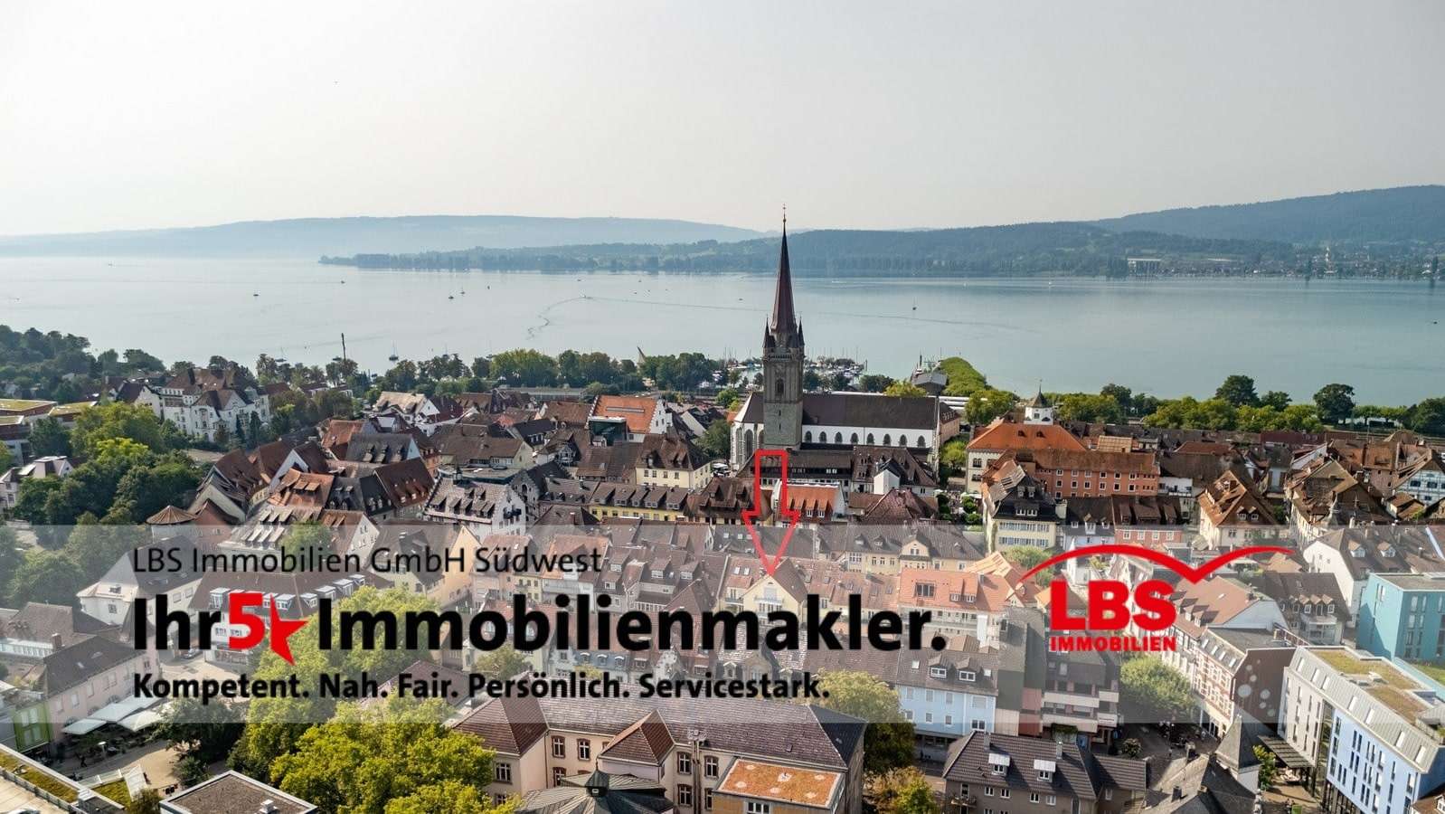 Luftbild - Etagenwohnung in 78315 Radolfzell mit 59m² kaufen