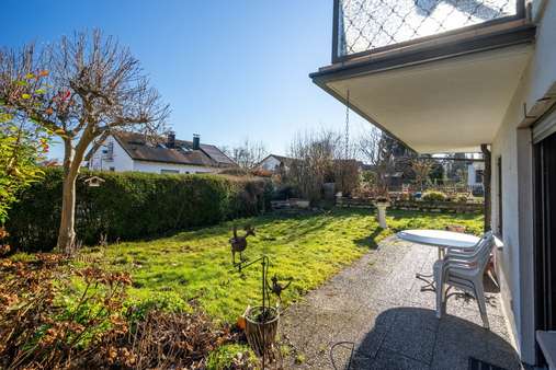 Terrasse / Garten - Doppelhaushälfte in 78464 Konstanz mit 179m² kaufen