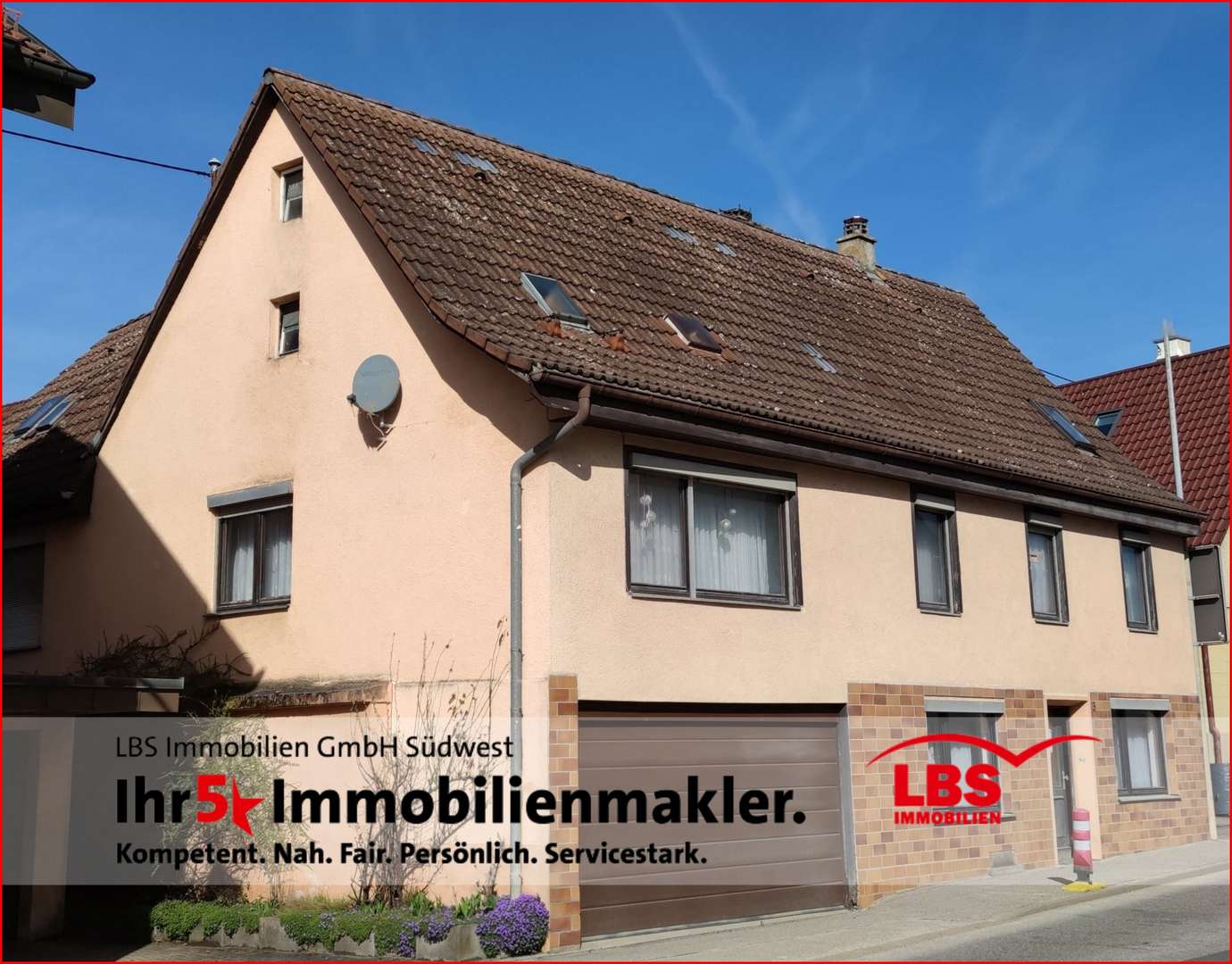 Straßenansicht - Einfamilienhaus in 73268 Erkenbrechtsweiler mit 150m² kaufen