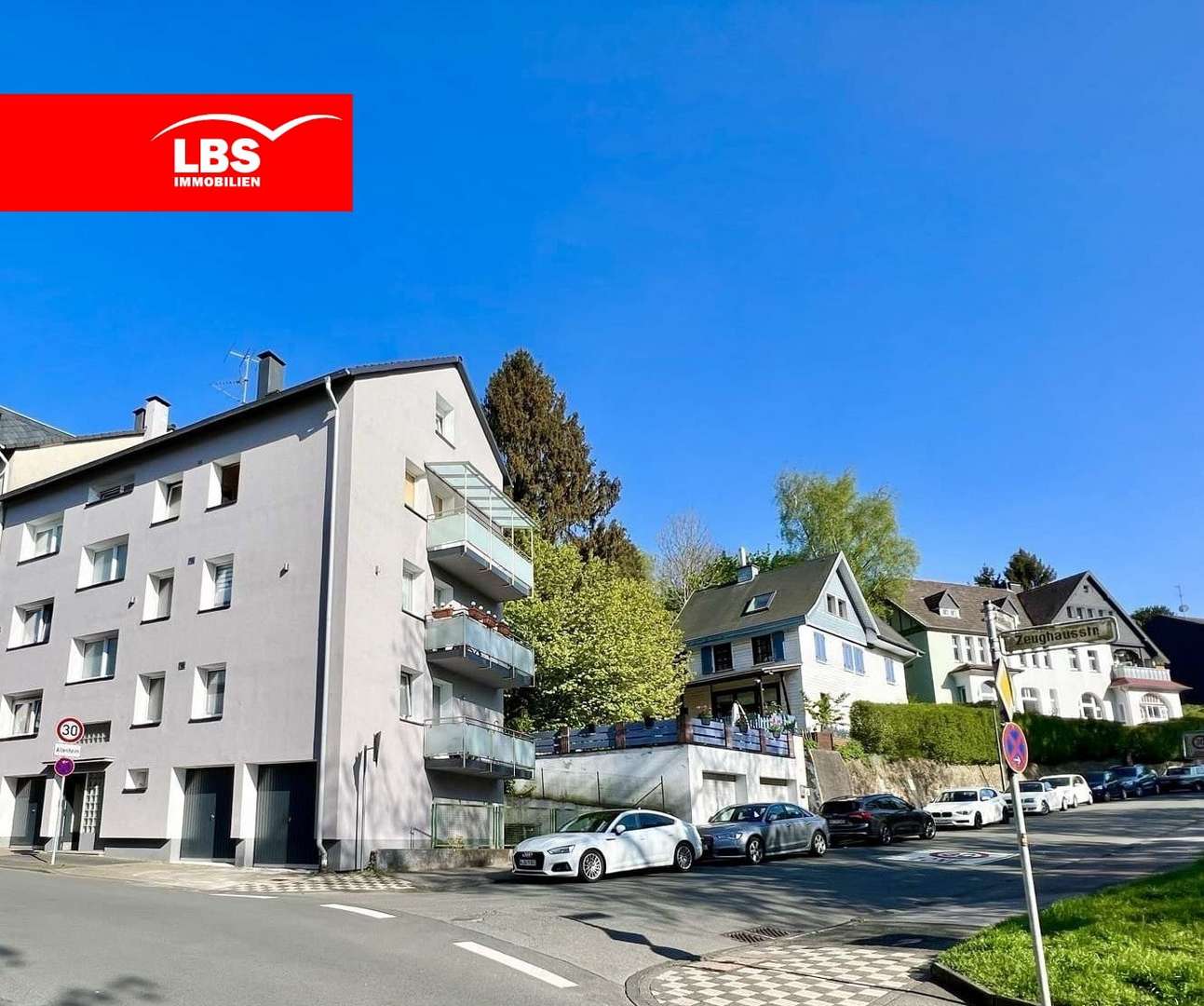 Ansicht Sommer - Etagenwohnung in 42287 Wuppertal mit 92m² als Kapitalanlage günstig kaufen