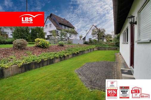 Gartenansicht - Einfamilienhaus in 57250 Netphen mit 127m² kaufen