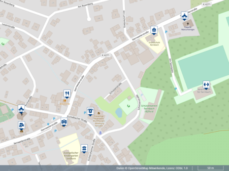 Kartenansicht - Grundstück in 69242 Mühlhausen mit 566m² kaufen
