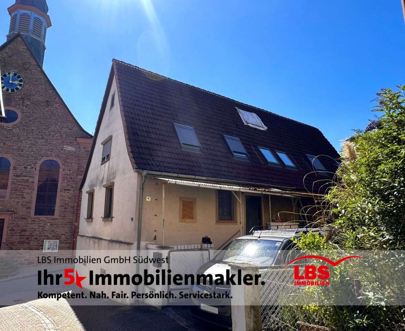 Hausansicht - Einfamilienhaus in 69242 Mühlhausen mit 136m² kaufen