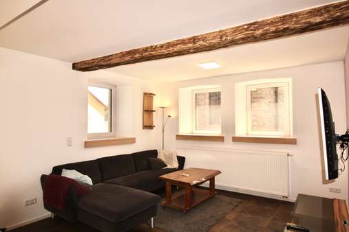 Wohnzimmer - Einfamilienhaus in 69242 Mühlhausen mit 136m² kaufen