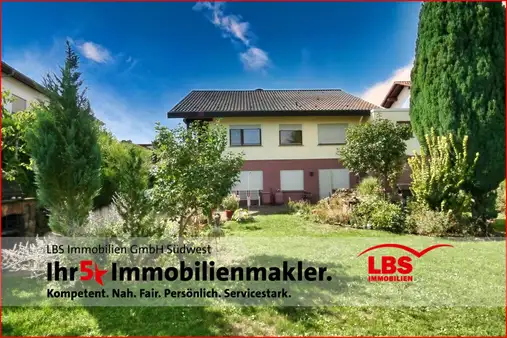 Baiertal: Großzügiges Einfamilienhaus mit Garten & ELW 