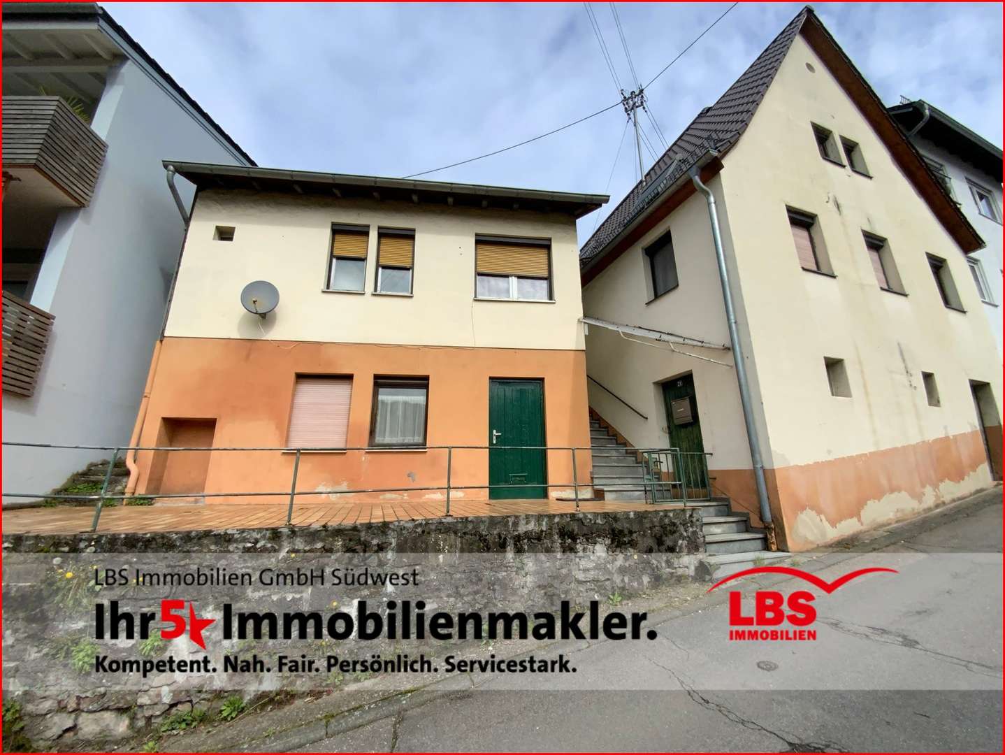 Straßenansicht - Einfamilienhaus in 69118 Heidelberg mit 95m² kaufen