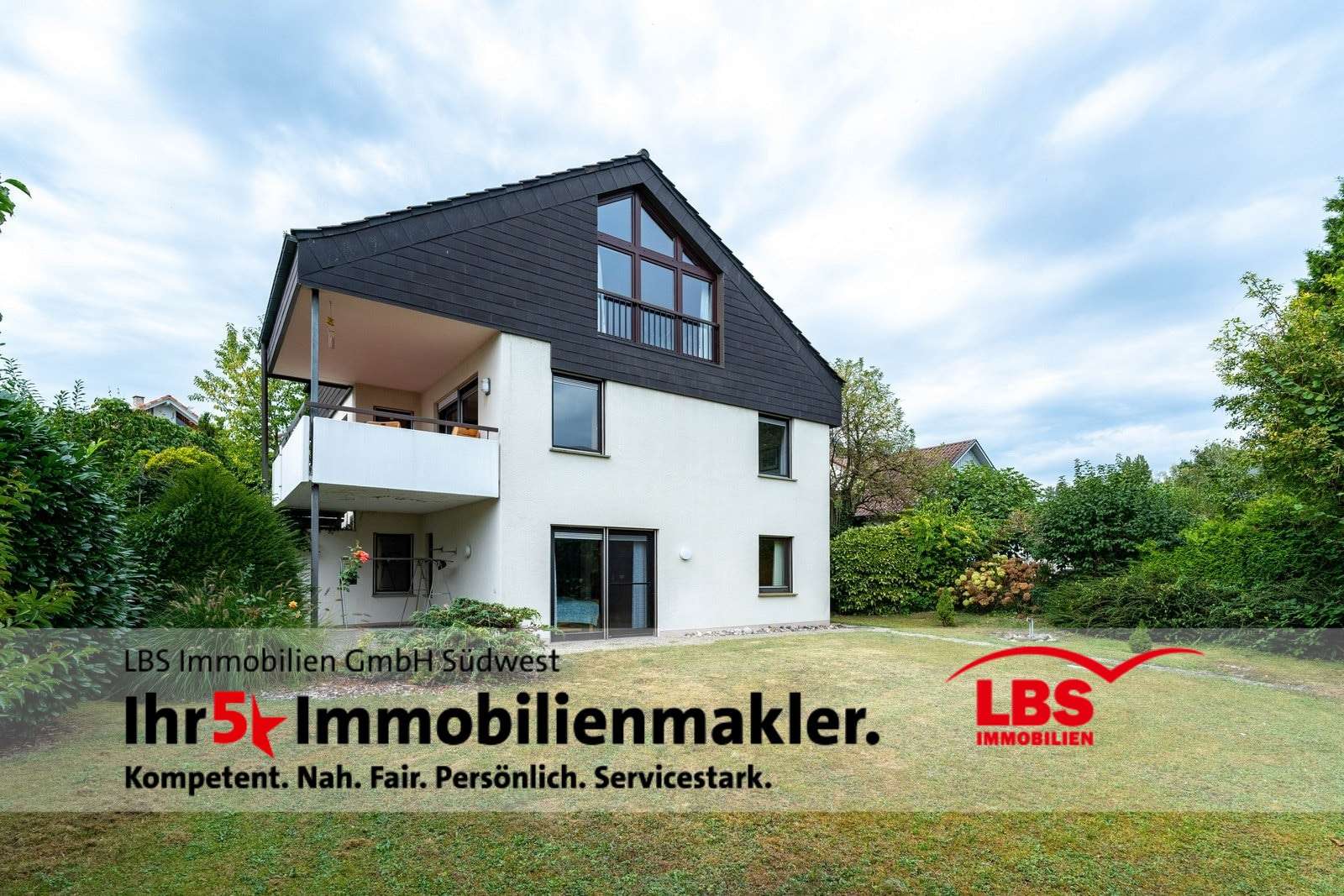 Gartenansicht - Einfamilienhaus in 78315 Radolfzell mit 173m² kaufen