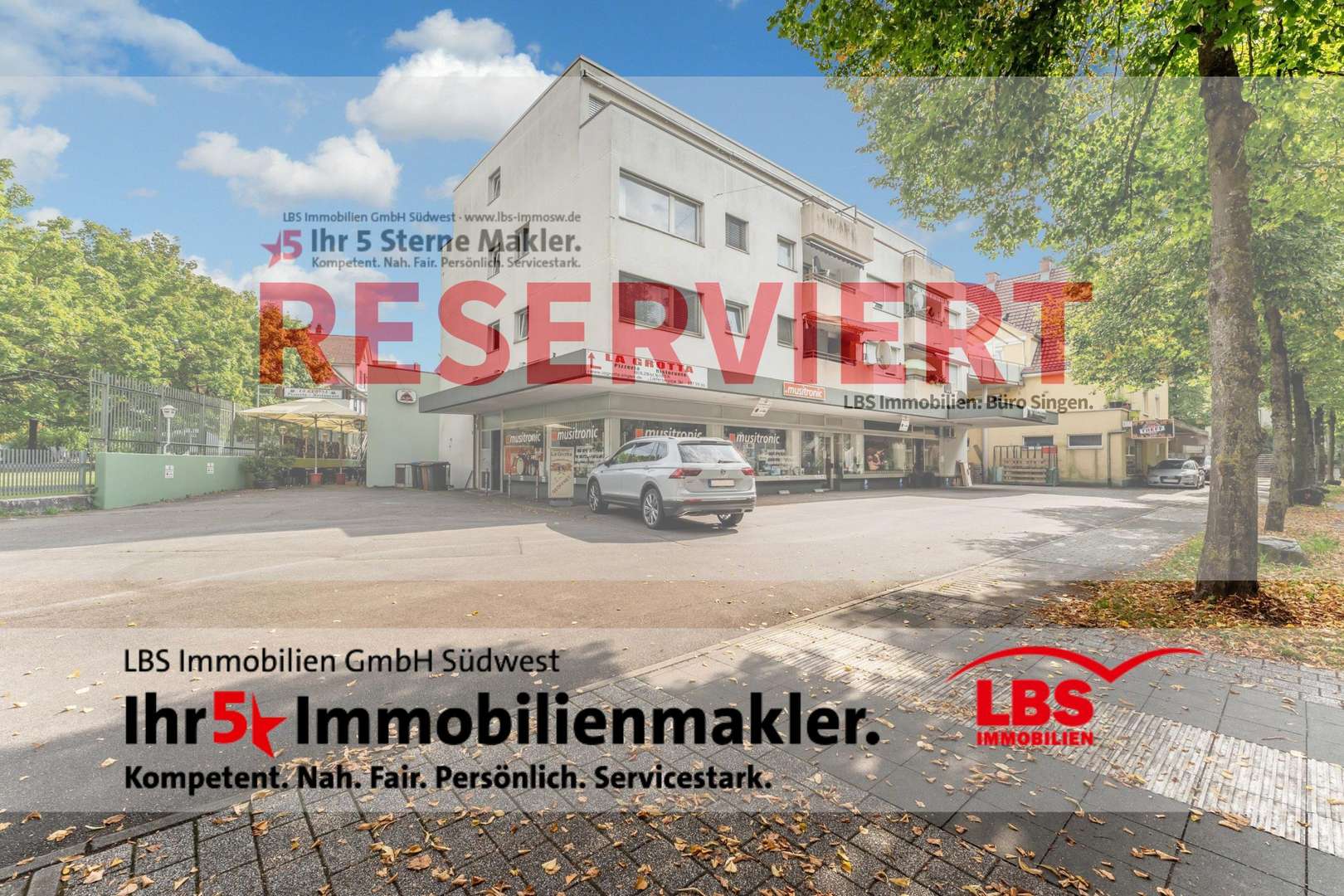 Außenansicht Außenansicht - Etagenwohnung in 78224 Singen mit 69m² kaufen
