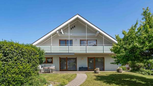Ansicht West - Einfamilienhaus in 78259 Mühlhausen-Ehingen mit 161m² kaufen