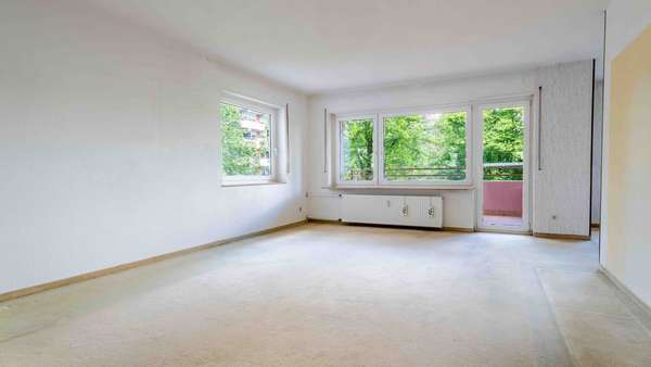 Wohnzimmer Wohnzimmer - Etagenwohnung in 78239 Rielasingen-Worblingen mit 111m² kaufen