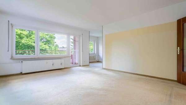 Wohnzimmer Wohnzimmer - Etagenwohnung in 78239 Rielasingen-Worblingen mit 111m² kaufen
