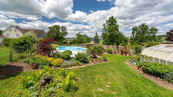 Garten - Einfamilienhaus in 78247 Hilzingen mit 165m² kaufen